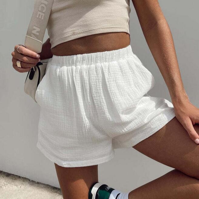 Custom Women Minimalist Casual Beach Shorts